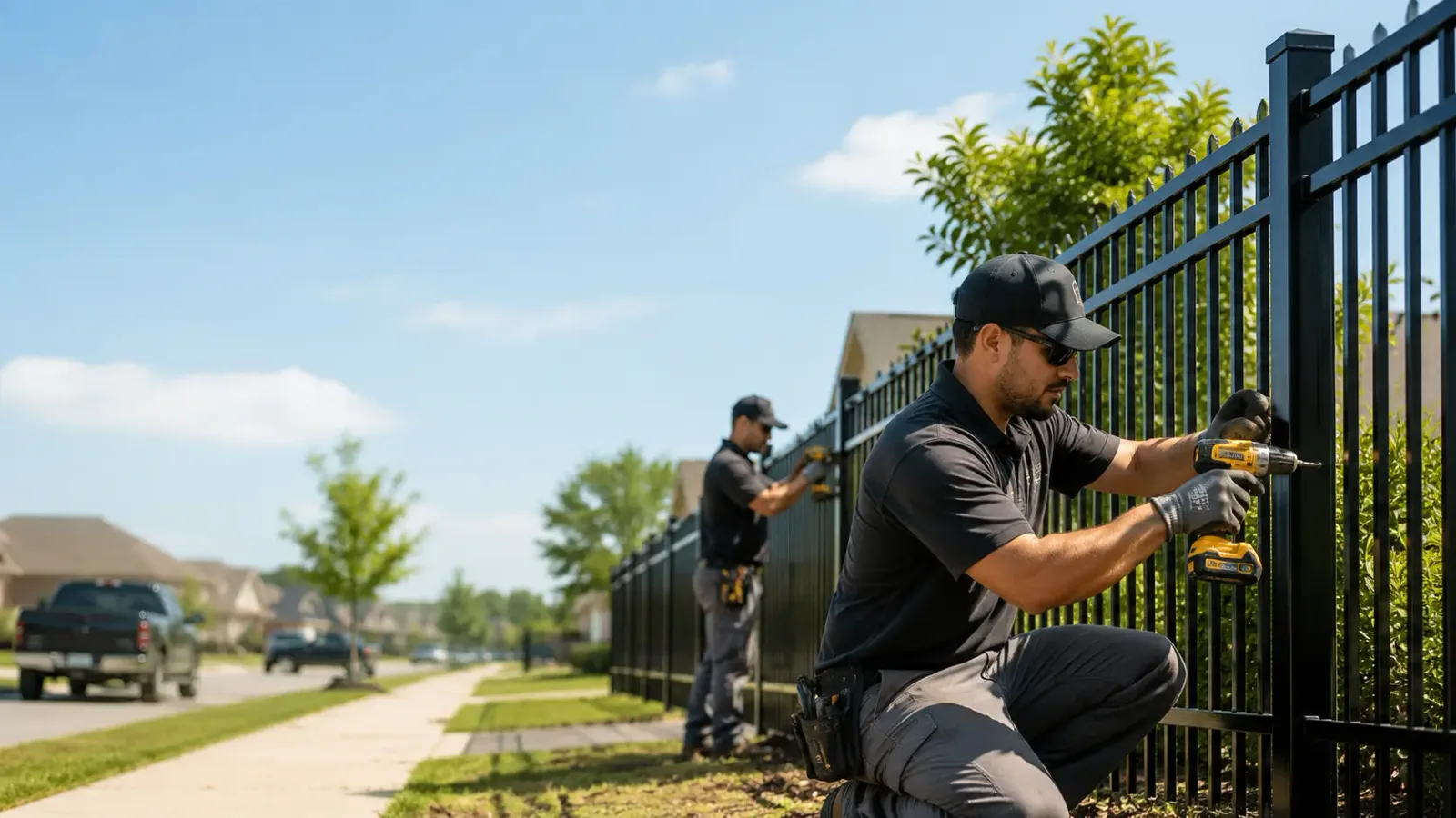 Metal Fence Installation in Clayton, OH